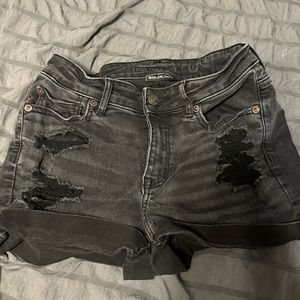 american eagle jean shorts